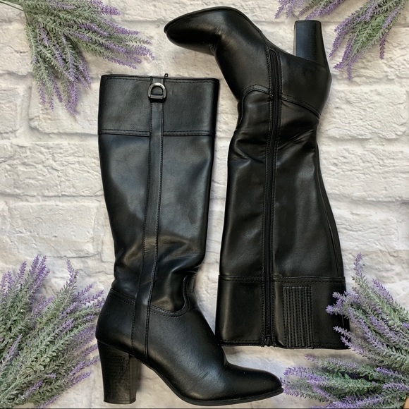 Alfani Carcha Pointed Toe Knee High Boots - Picture 2 of 12